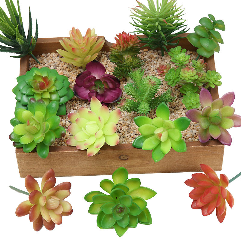 Plant Desk Mini - 2021 yapay Succulents bitkiler ev dekor