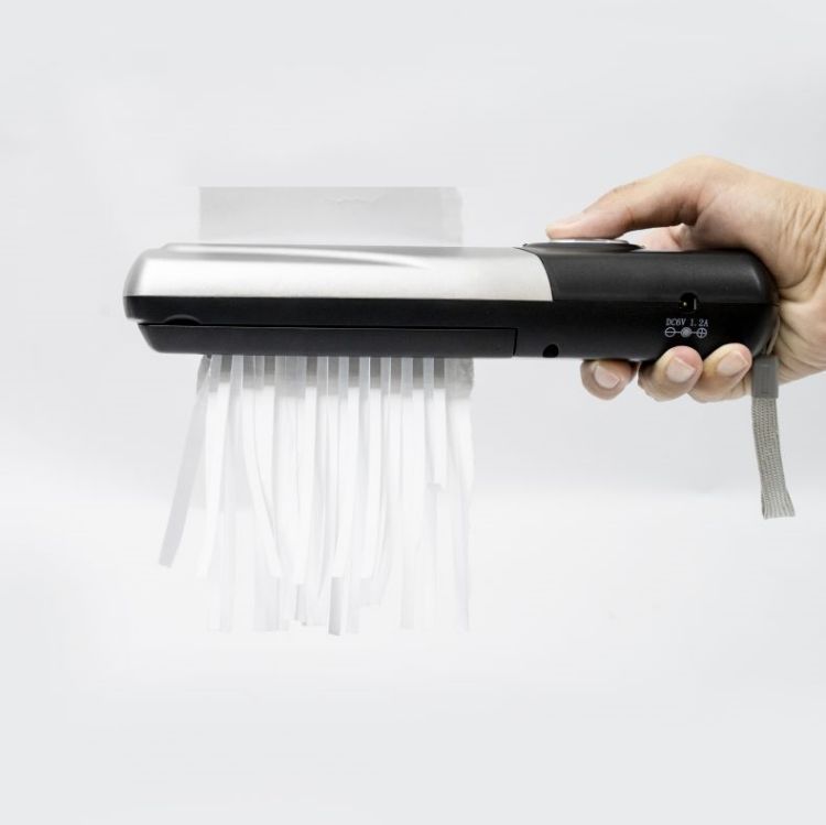 Home Office Paper Shredder - USB Taşınabilir Parçalayıcı Çok Fonksiyonlu Mini