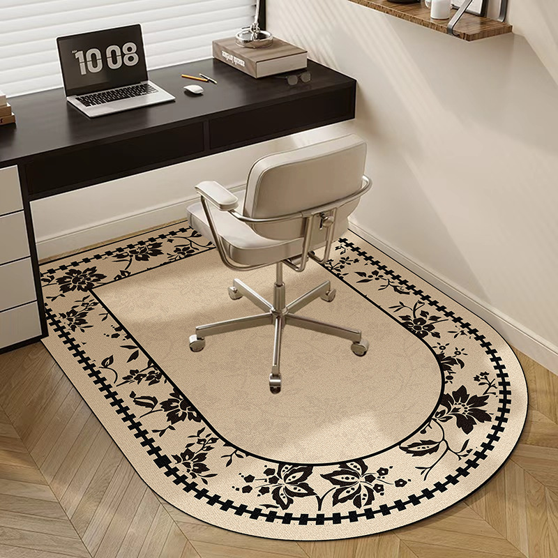 Home Office Rug - VIKAMA Çalışma Tekerlekli Sandalye Halı Ofis