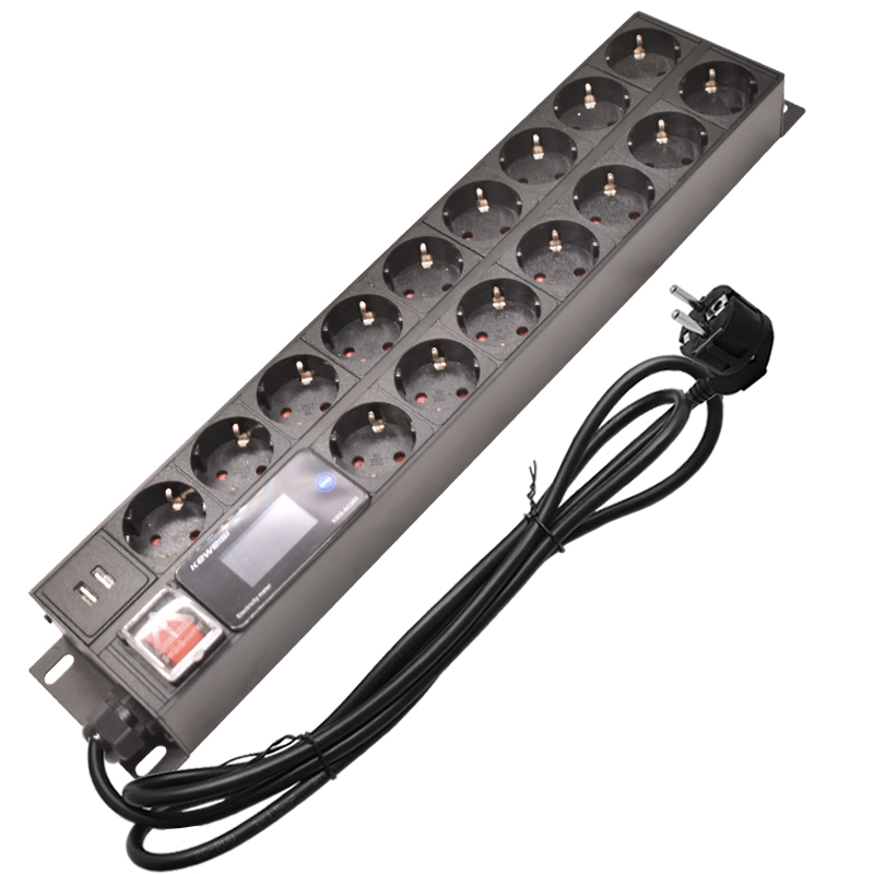 Power Strip Desk - 2U PDU güç şeridi 19 inç