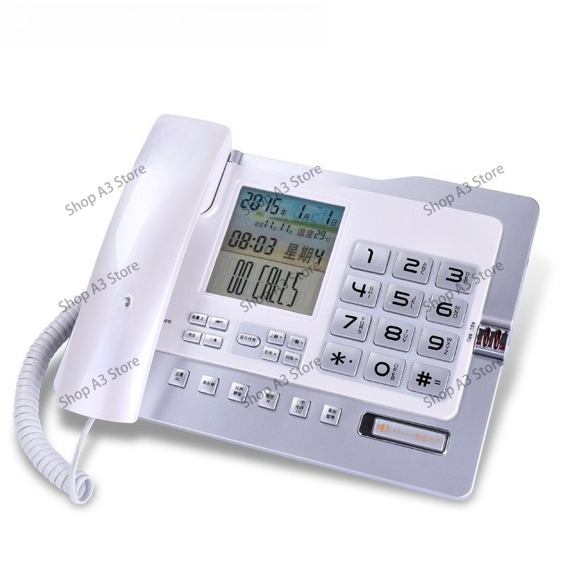 Home Office Phone Number - G026 İş Ofisi Ev Telefonu Siyah
