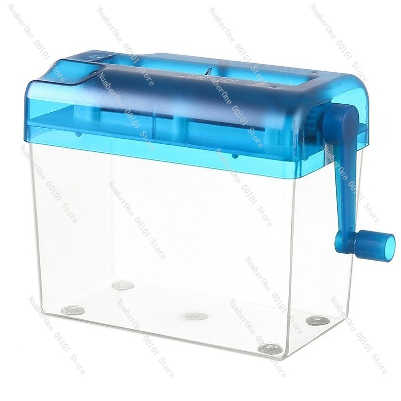 Home Office Paper Shredder - Kompakt Manuel Kağıt Parçalayıcı A6 Mini