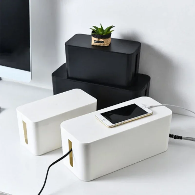Cable Management Box - Kablo Saklama Kutusu Masaüstü Priz Kutusu