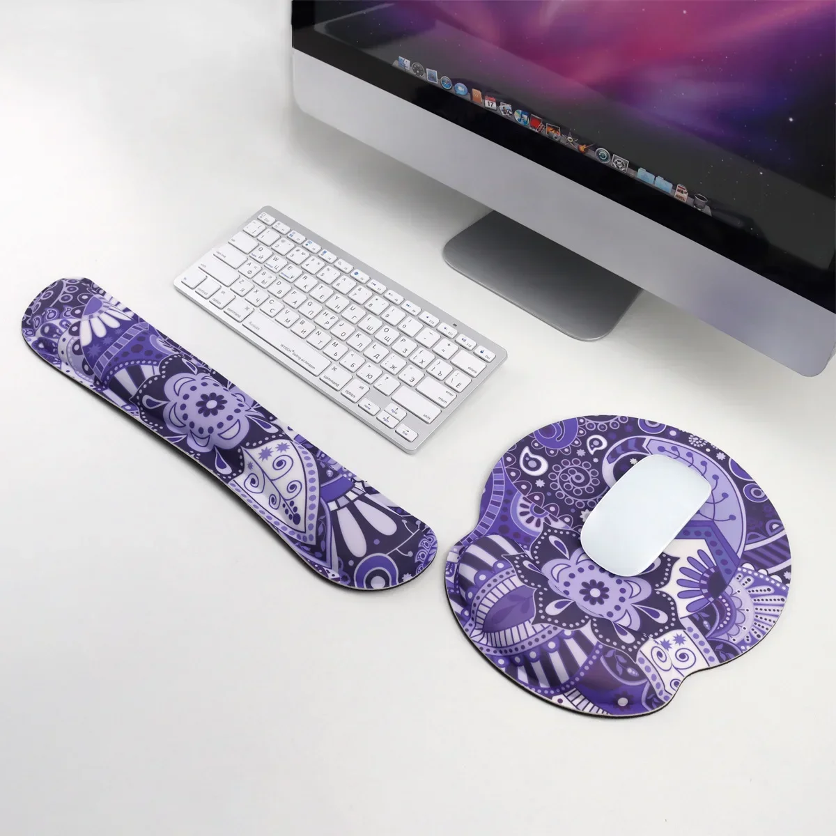 Wrist Rest Pad - Kaymaz Mouse Pad taşınabilir boyutu PU