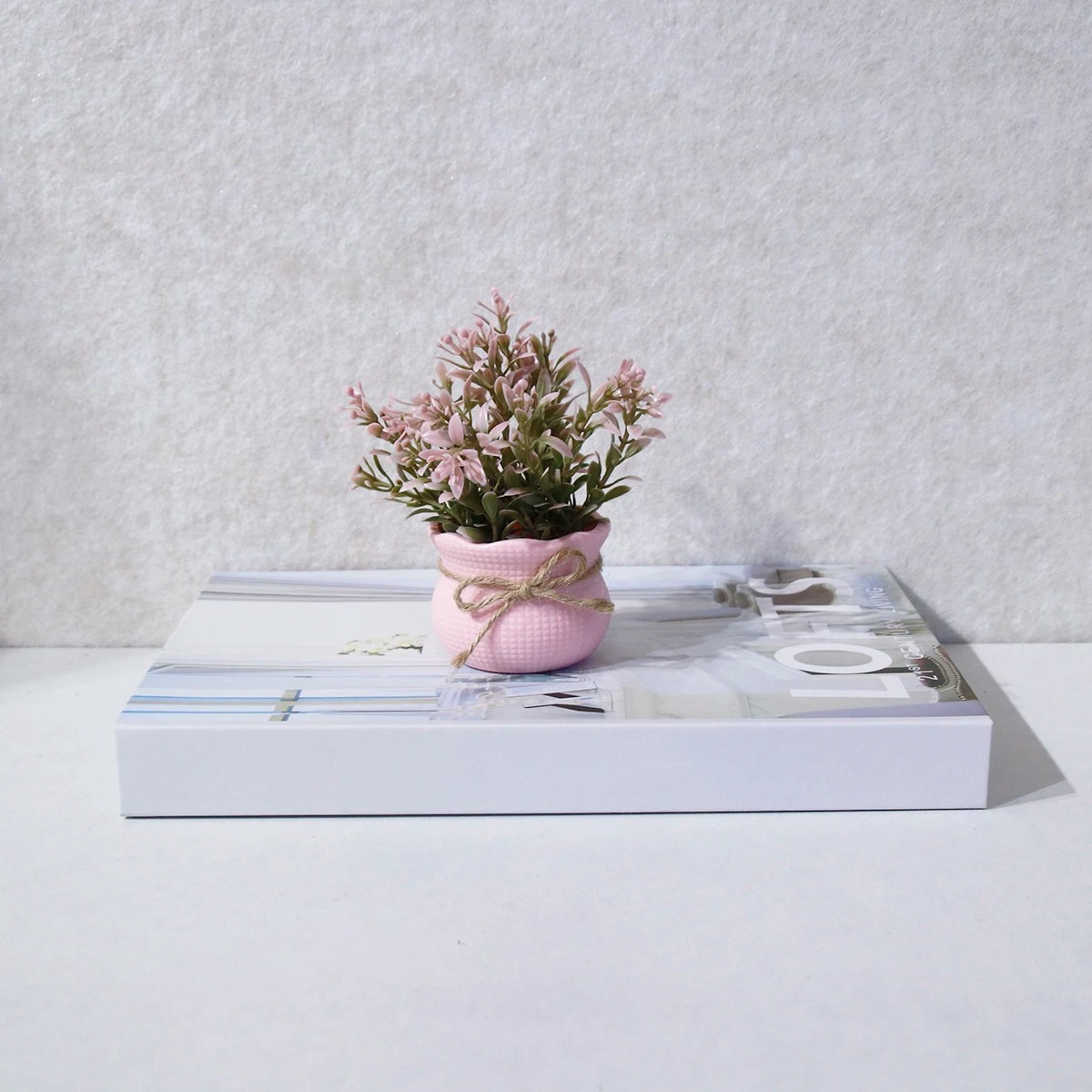 Mini Yapay Pembe Serisi Çiçek  - Plant Desk Mini incelemesi ve fiyatı