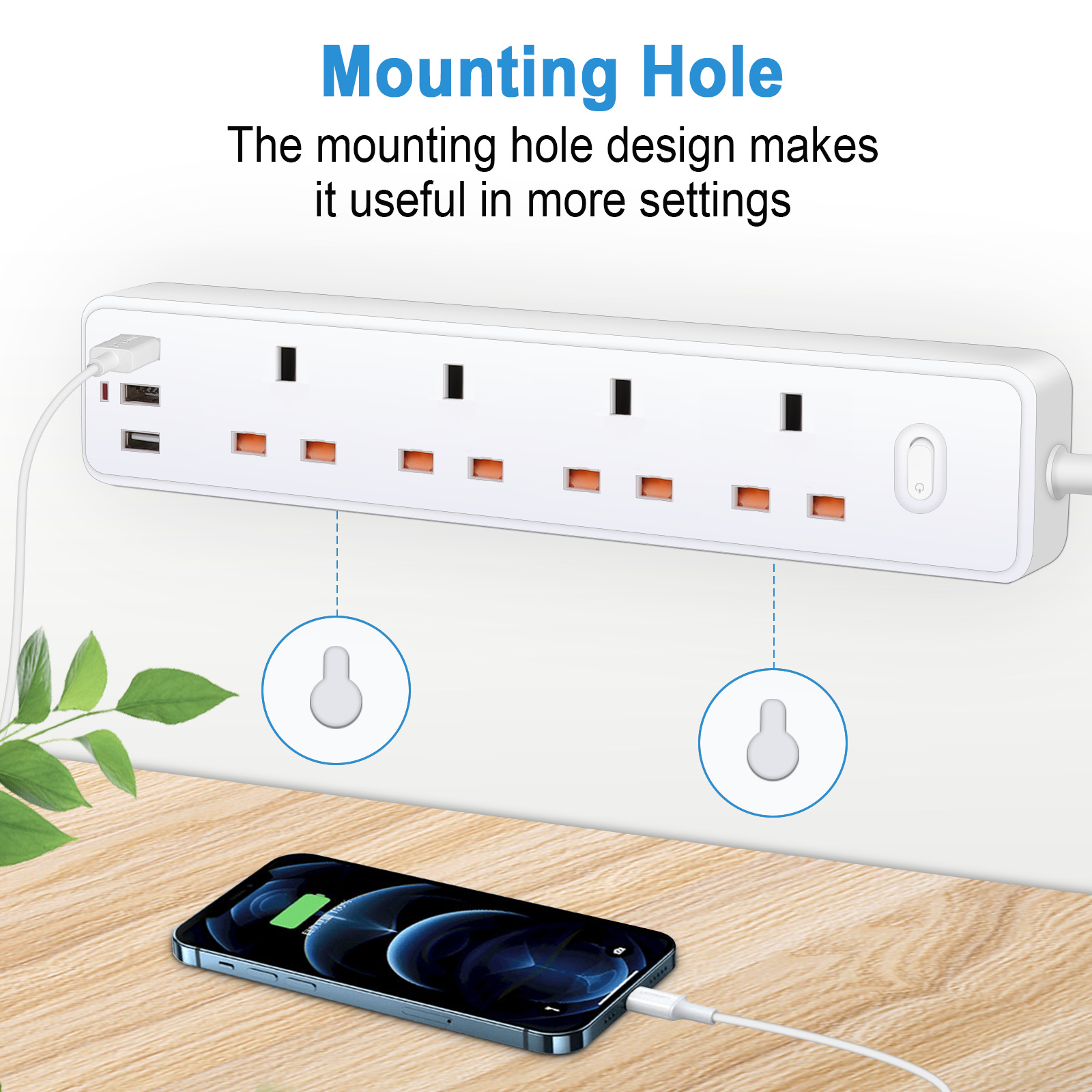 Güç Şeridi Elektrik Soketi İng - Power Strip Desk incelemesi ve fiyatı