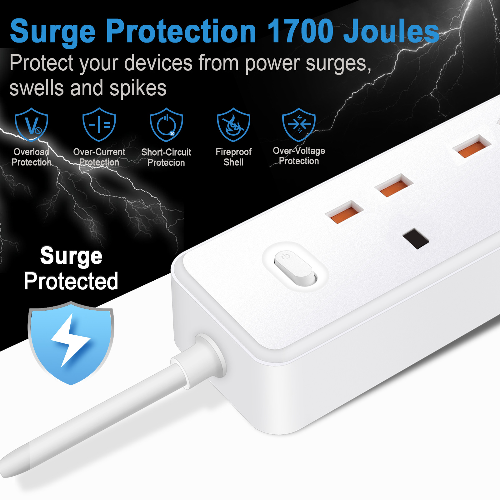 Güç Şeridi Elektrik Soketi İng - Power Strip Desk incelemesi ve fiyatı