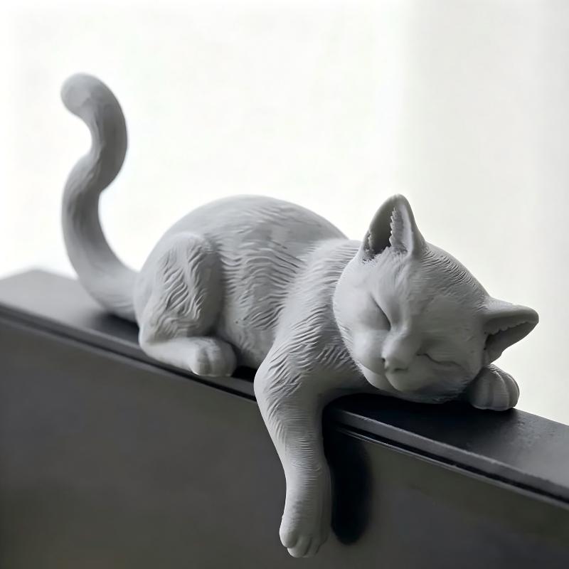3D Baskılı Tembel Kedi Monitör - Home Office Cozy incelemesi ve fiyatı