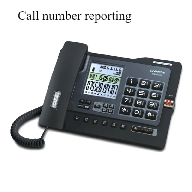 G026 iş ofis ev telefonu siyah - Home Office Phone Number incelemesi ve fiyatı