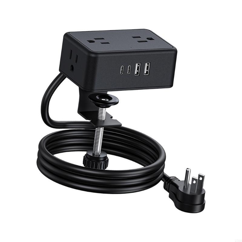 Güvenli Kelepçe Montajlı Güç Ş - Power Strip Desk incelemesi ve fiyatı