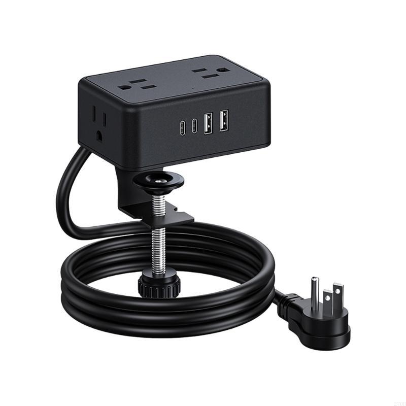 Güvenli Kelepçe Montajlı Güç Ş - Power Strip Desk incelemesi ve fiyatı