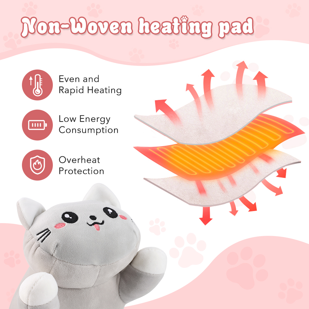 Isıtmalı Kedi Peluş Yastık, 5  - Home Office Cozy incelemesi ve fiyatı