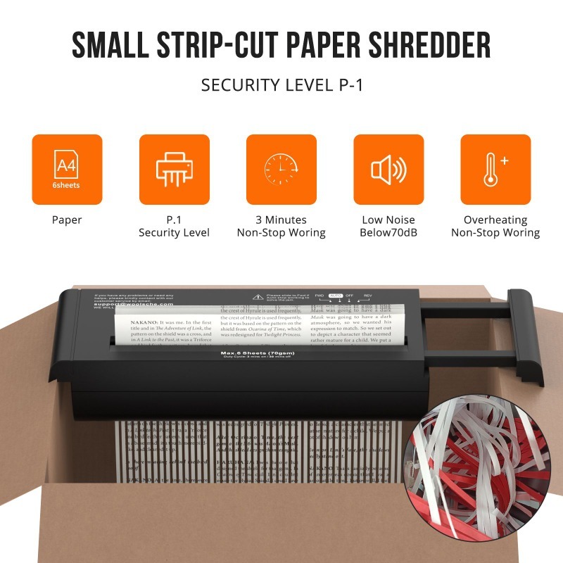 Manuel Kağıt Parçalayıcı, Taşı - Home Office Paper Shredder incelemesi ve fiyatı