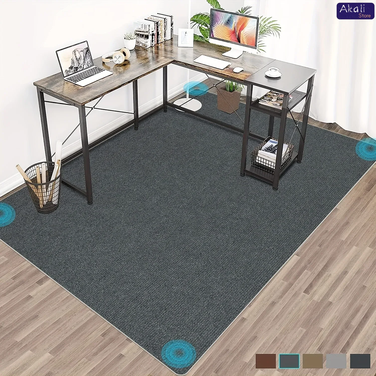 Büyük Boy Ofis Koltuğu Mat Kay - Home Office Rug incelemesi ve fiyatı
