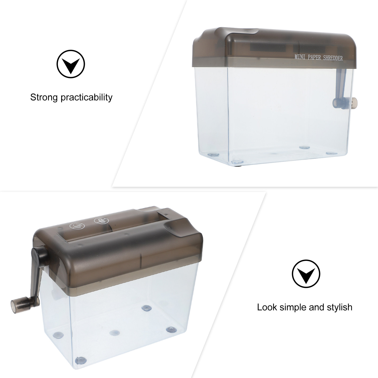 1 Adet El Tipi Mini Masaüstü M - Home Office Paper Shredder incelemesi ve fiyatı