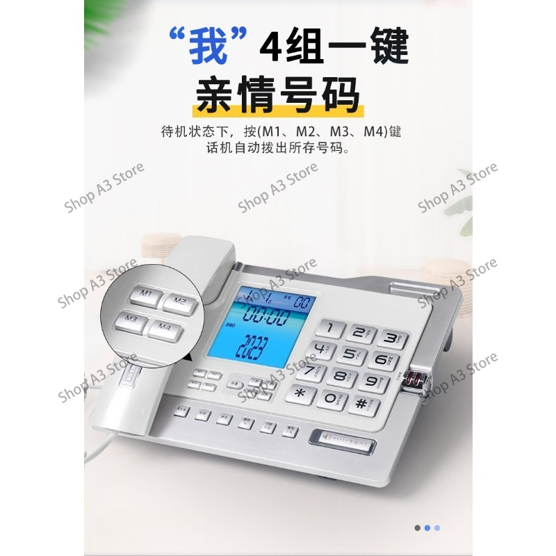 G026 İş Ofisi Ev Telefonu Siya - Home Office Phone Number incelemesi ve fiyatı