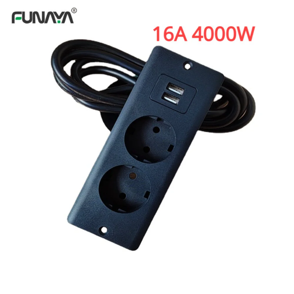 AB KR Masa Gömme Prizler 2 Çık - Power Strip Desk incelemesi ve fiyatı