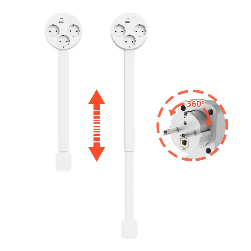Elektrik Prizi Uzatıcısı Ayarl - Power Strip Desk incelemesi ve fiyatı