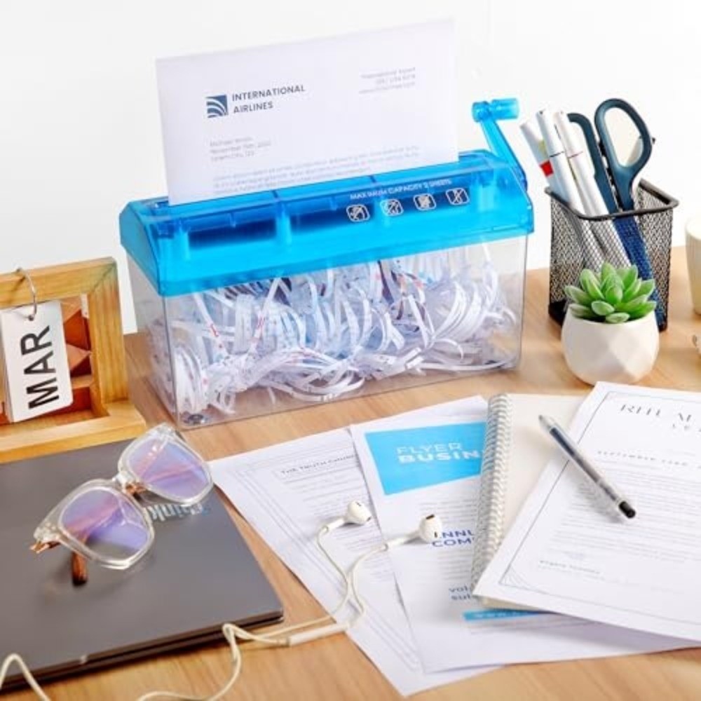 Yüksek Kaliteli ABS El Parçala - Home Office Paper Shredder incelemesi ve fiyatı