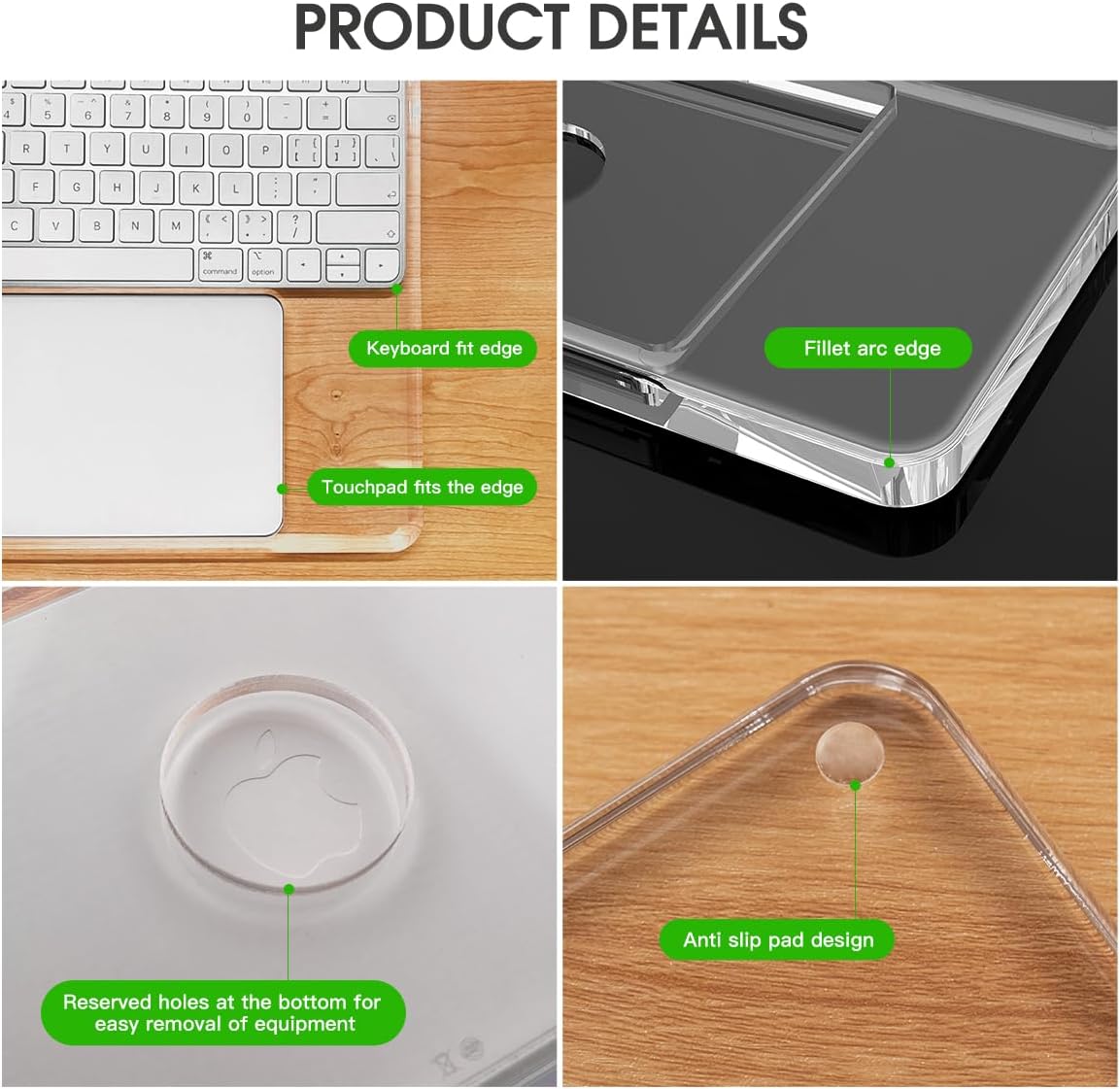 Şeffaf Akrilik Klavye Standı v - Wrist Rest Pad incelemesi ve fiyatı