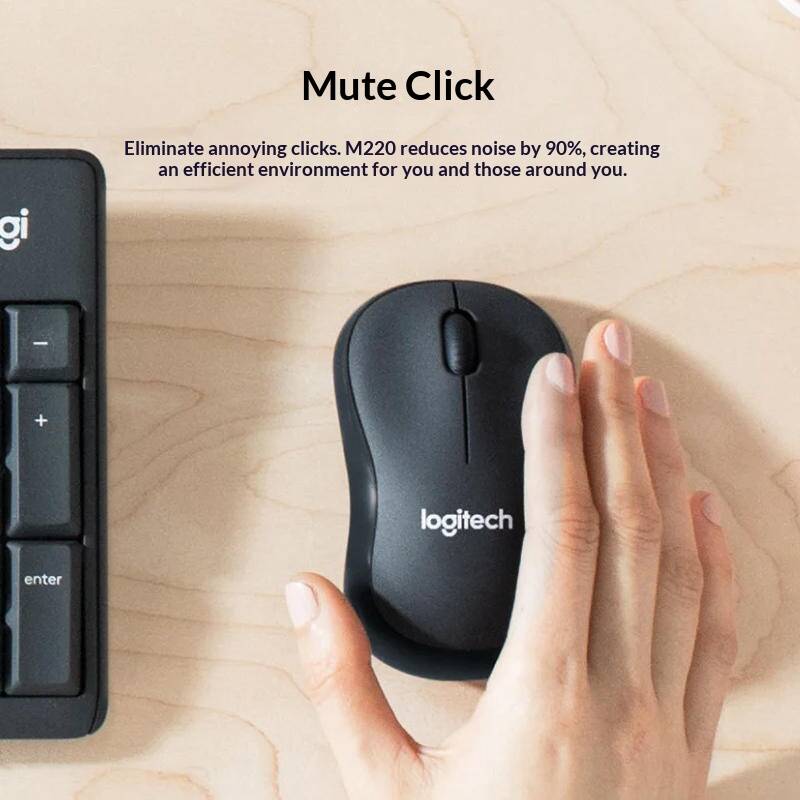 Logitech M220 Sessiz Mouse Nan - Home Office Layout incelemesi ve fiyatı