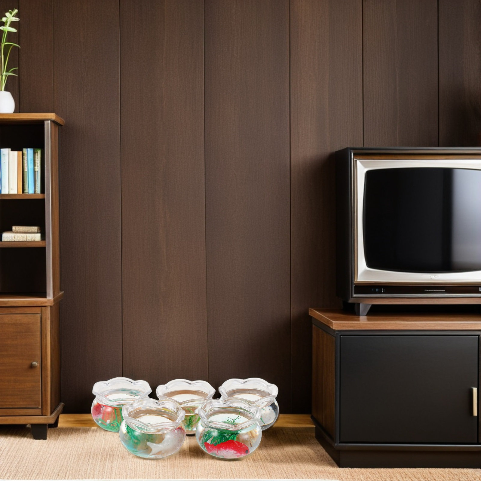 5 Adet Mini Balık Akvaryumu Kü - Plant Desk Mini incelemesi ve fiyatı